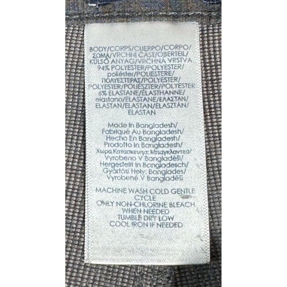 Chaps Golf Performance Cargo Shorts Men's 38 Charcoal Gray - Picture 9 of 13